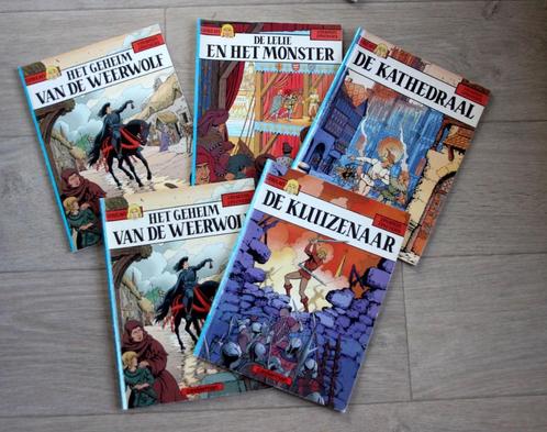 5 stripsTristan - J Martin J Pleyers Casterman softcover, Boeken, Stripboeken, Gelezen, Meerdere stripboeken, Verzenden