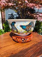 Franklin porcelain "The gamebird bowl" uit 1981, Ophalen of Verzenden