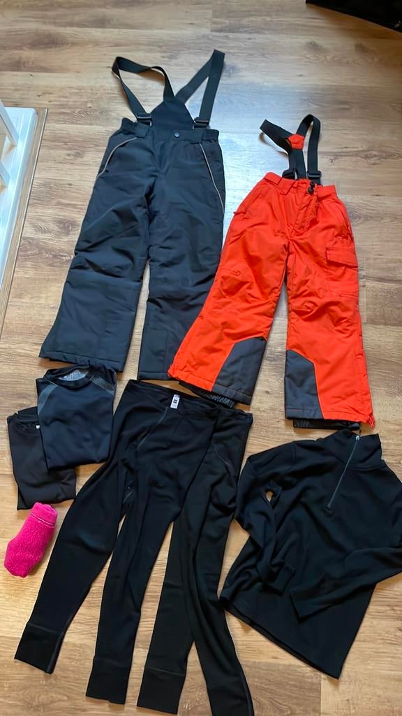 Winter (ski)kleding maat 116 en 122/128, Ophalen of Verzenden, Zo goed als nieuw, Maat 116