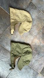 2x U.S. Military WWII 1940 Acme Uniform Olive Green cap, Verzamelen, Ophalen of Verzenden, Engeland, Landmacht, Kleding of Schoenen