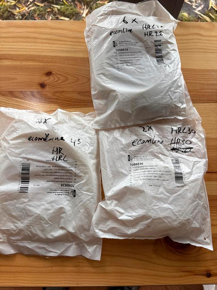 Nefit Ecomline Condensbak Pakking - 12 stuks, Doe-het-zelf en Verbouw, Verwarming en Radiatoren, Nieuw, Cv-ketel of Combi-ketel