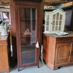 Brocante vintage oude vitrinekast winkelkast servieskast, Ophalen