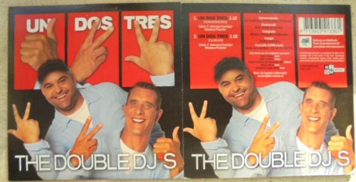 THE DOUBLE DJ S Un dos tres NIEUWE CD-Single 8713953413361, Cd's en Dvd's, Cd's | Nederlandstalig, Nieuw in verpakking, Overige genres