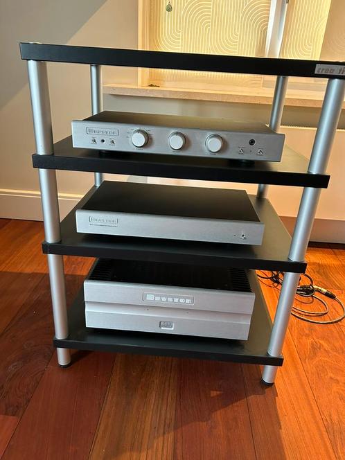 Bryston BP26 preamp met 4BSST2 eindversterker, Audio, Tv en Foto, Versterkers en Receivers, Gebruikt, Stereo, 120 watt of meer