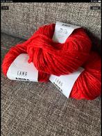 Pakketje Van 4 Bollen AMIRA van LANG YARNS kleur 60, Hobby en Vrije tijd, Breien en Haken, Verzenden, Zo goed als nieuw, Breien of Haken