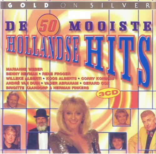 Various – De 50 Mooiste Hollandse Hits 3XCD, Cd's en Dvd's, Cd's | Nederlandstalig, Zo goed als nieuw, Pop, Verzenden