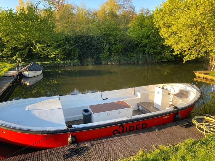 Open rondvaart reddingsloep, elektrische Harding, CVO 35 pax, Watersport en Boten, Sloepen, Gebruikt, Tot 10 pk, 6 meter of meer