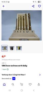 Nieuwe UBC Boor en frees set 6 delig, Ophalen of Verzenden, Nieuw, Minder dan 400 watt, Overige typen