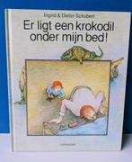 Er ligt een krokodil onder mijn bed/Ingrid & Dieter Schubert, Boeken, Kinderboeken | Kleuters, Ophalen of Verzenden, Zo goed als nieuw