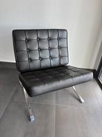 Stoel model „Barcelona“, Huis en Inrichting, Banken | Sofa's en Chaises Longues, Ophalen, Zo goed als nieuw, Eenpersoons, Minder dan 150 cm