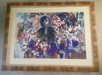 Meisje in de bloemen '99 - Jelle Hoogstra 1924-2003 beschikbaar voor biedingen