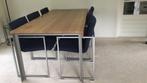Design tafel, Huis en Inrichting, Tafels | Eettafels, Ophalen, Zo goed als nieuw, Rechthoekig, 50 tot 100 cm