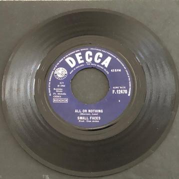 Small Faces - All Or Nothing Vinyl Single beschikbaar voor biedingen