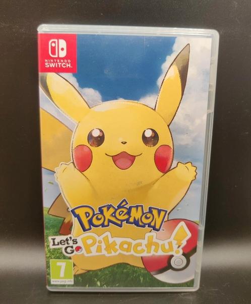 Pokemon let's go Pikachu Nintendo switch, Spelcomputers en Games, Games | Nintendo Switch, Zo goed als nieuw, Role Playing Game (Rpg)