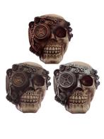 Steampunk Schedel Hoofd Decoratie - Nieuw!, Ophalen of Verzenden, Nieuw, Overige typen, Halloween of Griezel