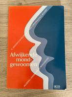 Afwijkende Mondgewoonten - Jansonius-Schultheiss, Boeken, Ophalen of Verzenden, Gelezen