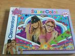 Clementoni super color puzzel, 104 stukjes, Ophalen of Verzenden, Meer dan 50 stukjes, Zo goed als nieuw