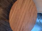 Ronde eettafel, Huis en Inrichting, Tafels | Eettafels, Ophalen, Gebruikt, Vier personen, 100 tot 150 cm
