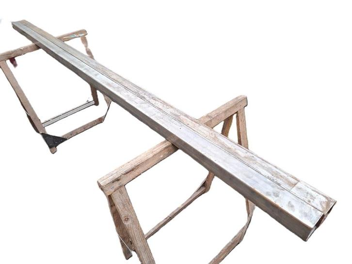 2 stuks - KOKER - KOKERPROFIELEN - 50x50x2mm - L= 240cm, Doe-het-zelf en Verbouw, Metalen, Gebruikt, IJzer, Ophalen