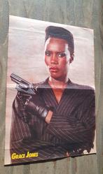 80s Poster van Grace Jones, Verzamelen, Muziek, Artiesten en Beroemdheden, Ophalen of Verzenden, Zo goed als nieuw, Poster, Artwork of Schilderij