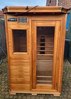 Te koop twee persoons infrarood sauna, Ophalen, Gebruikt, Infrarood, Complete sauna