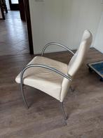 2 eetkamerstoelen van Hennie de jong Dutch Design, Huis en Inrichting, Ophalen of Verzenden, Zo goed als nieuw, Leer