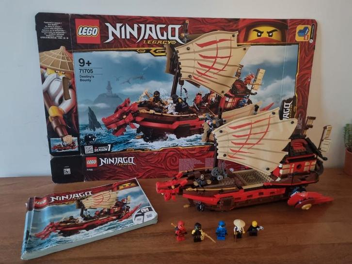 Lego Ninjago Destiny's Bounty 71705, Kinderen en Baby's, Speelgoed | Duplo en Lego, Zo goed als nieuw, Ophalen of Verzenden