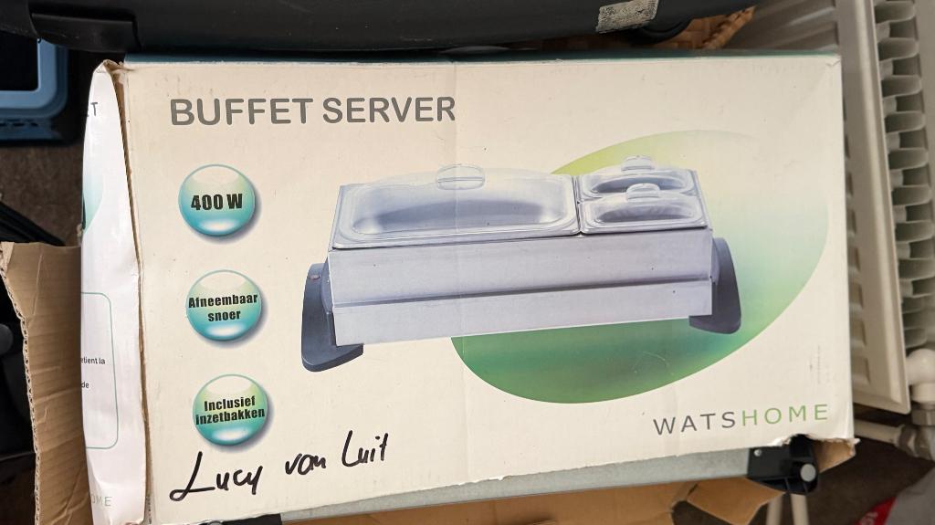 Warmhoudplaat buffet – 400W, Huis en Inrichting, Keuken | Keukenbenodigdheden, Gebruikt, Ophalen