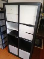 Kallax 2x4 (8 vakken) met veel inzet stukken, Huis en Inrichting, Kasten | Boekenkasten, Ophalen, 25 tot 50 cm