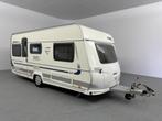 Fendt Bianco 465 TG Mover Bankairco Fietsendrager Luifel, Caravans en Kamperen, Rondzit, Bedrijf, Luifel, 2 aparte bedden