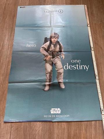 Star wars poster, groot formaat, in gebruikte staat. beschikbaar voor biedingen
