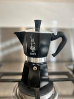 Bialetti koffie koffiemachine percolator camping  zwart rvs, Ophalen of Verzenden, Zo goed als nieuw, Koffiemachine