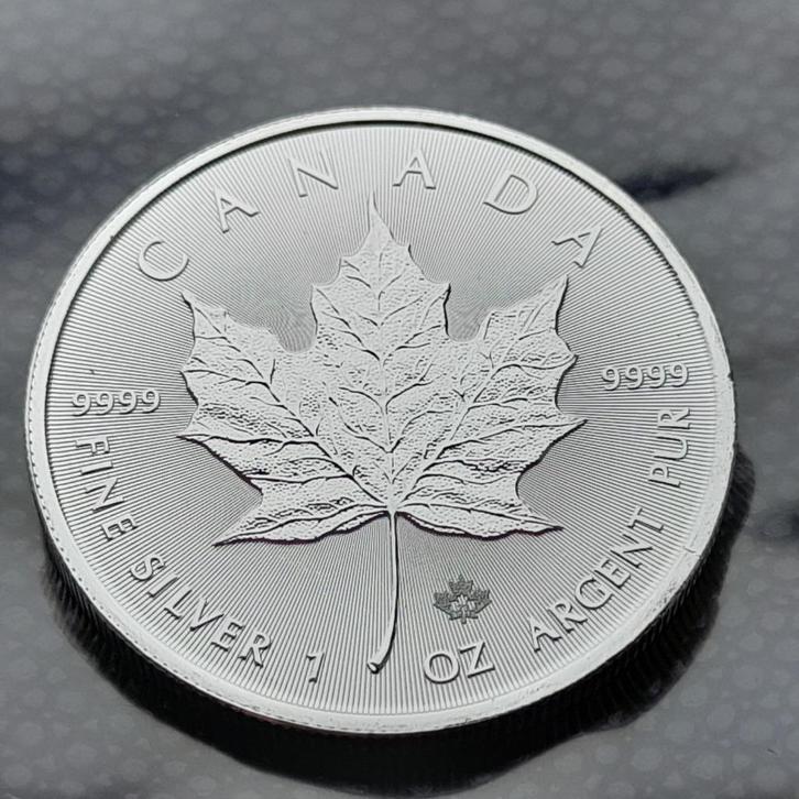 2023 Canada 1 oz zilveren Maple Leaf, Postzegels en Munten, Munten | Amerika, Losse munt, Noord-Amerika, Zilver, Verzenden