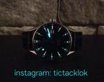 Tag Heuer Carrera Calibre 7 twin time, 41mm. Watch only, Leer, Staal, Polshorloge, Ophalen of Verzenden