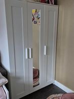 Ikea Brimnes kast wit - 190x118x50 cm, Ophalen, 100 tot 150 cm, Met hangruimte, Zo goed als nieuw