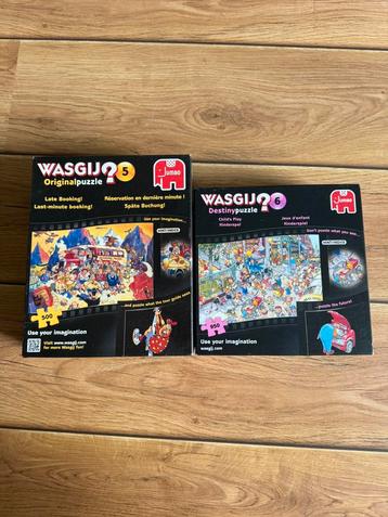 Wasgij puzzels: Last-minute boeking! & Kinderspel *compleet beschikbaar voor biedingen