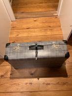 Vintage Koffer met Slot, Sieraden, Tassen en Uiterlijk, Koffers, Gebruikt, Hard kunststof, Slot, Ophalen of Verzenden