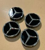 • 75MM MERCEDES-BENZ set van 4 naafdoppen center cap naafkap, Ophalen, Zo goed als nieuw