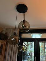 Mooie set lampen, Huis en Inrichting, Lampen | Hanglampen, Glas, Zo goed als nieuw, Ophalen, 75 cm of meer