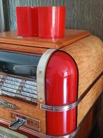 2x orig Catalin hoek (L + R) Wurlitzer 61 Countertop Jukebox, Ophalen of Verzenden, Gebruikt, Voor 1950, Wurlitzer
