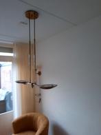 Vintage Hanglamp met Drie Lampenkappen, Huis en Inrichting, Lampen | Hanglampen, Ophalen, Gebruikt, 50 tot 75 cm, Vintage