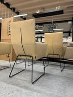 4 Nieuw Label van den Berg Donna Eetkamerstoel Leer Stoel, Bruin, Label van den berg, Nieuw, Leer