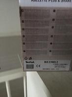 Tefal Raclette Grill - Plug & Share 2 stuks nieuw in doos, Ophalen of Verzenden, Vaatwasmachinebestendig, Nieuw, Tafelgrill