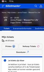 Jonna Fraser Blessed For Life concert, Tickets en Kaartjes, Concerten | R&B en Hiphop, November, Eén persoon