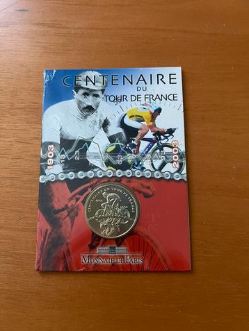 Munt 1 van 5 in de Tour de France  beschikbaar voor biedingen