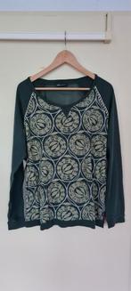 Didi groene longsleeve, XL, lange mouw, print met cirkels, Kleding | Dames, Groen, Gedragen, Didi, Lange mouw