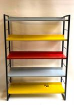 Tomado Holland metalen XL boekenkast design A. Dekker, Huis en Inrichting, Kasten | Boekenkasten, Ophalen, Met plank(en), Gebruikt