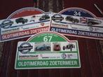 rally schildjes, Ophalen of Verzenden, Auto's