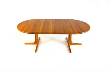 Vintage verlengbare eettafel, Juul Kristensen ‘60 beschikbaar voor biedingen