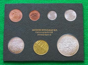 Jaarset Nederlandse munten Schulman 1966